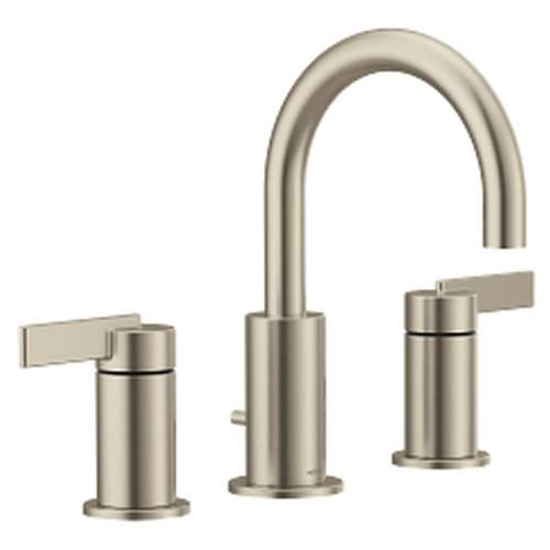 Moen T6222BN Cia Two-Handle Bathroom Faucet, Brushed Nickel