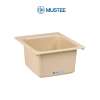 Utility Sink 17x20 in Bone