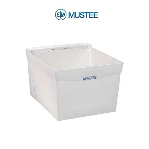 Utilatub 18W Laundry Tub 24x20 Wall Mount in White