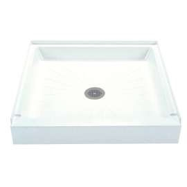 32-in L x 32-in W x 4.5-in H Shower Base