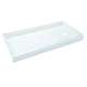 30-in L x 60-in W x 5.5-in H Shower Base in White