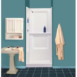 32in x 32inFiberglass Shower Walls for Square Showers