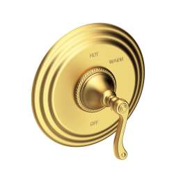 Newport Brass Amisa: Balanced Pressure Shower Trim Plate with Handle. Less showerhead, arm and flange.