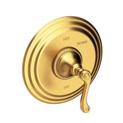Newport Brass Amisa: Balanced Pressure Shower Trim Plate with Handle. Less showerhead, arm and flange.