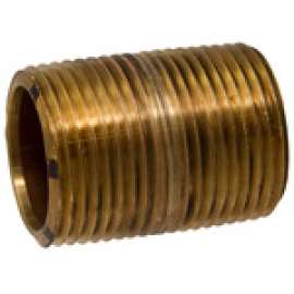 1910 1/2 X CL BALANCING BRS PIPE NIPPLE, Brass Close Nipple, 1910