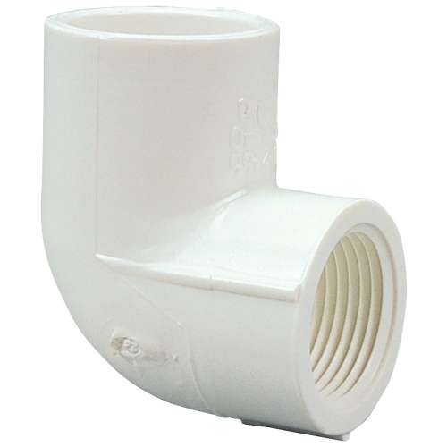 407-251 2X1 1/2 SXF 90 DEG ELL PUR PVC 40, 90 Degrees  Elbow Slip x FIPT - PVC Schedule 40, 4607-3