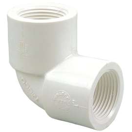 408-020 2 FXF 90 DEG ELL PUR PVC 40, 90 Degrees  Elbow FIPT x FIPT - PVC Schedule 40, 4607-3-3
