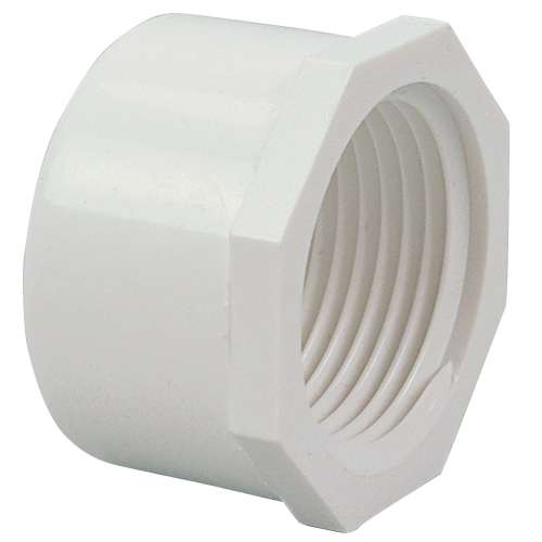 448-040 4 THRD CAP DOMED PVC 40 PUR, Cap FIPT - PVC Schedule 40, 4617-3