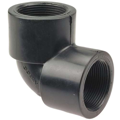 4507-3 1-1/4 S X T 90 ELL PVC 80, Socket x Thread 90 Degrees  Elbow S x FPT - PVC Schedule 80, 4507-3