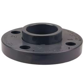 4551A 8 SOC VNST FLG PVC 80, Socket Flange S - PVC Schedule 80, Two-Piece Van Stone, 4551-A