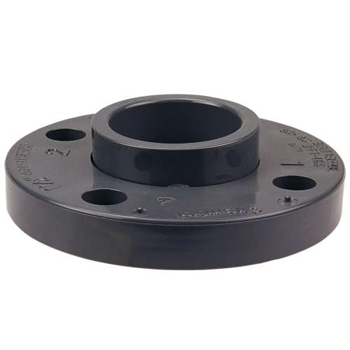 4551A 8 SOC VNST FLG PVC 80, Socket Flange S - PVC Schedule 80, Two-Piece Van Stone, 4551-A