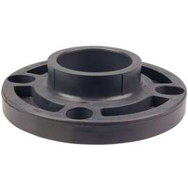 4551-W 6 WEB SOC FLG PVC 80 851-060, Socket Flange - PVC Schedule 80, One-Piece Webbed Design, 4551-W