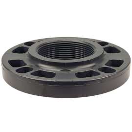 4551-W3 4 WEB THD FLG PVC 80, Thread Flange FPT - PVC Schedule 80, One-Piece Webbed Design, 4551-W-3