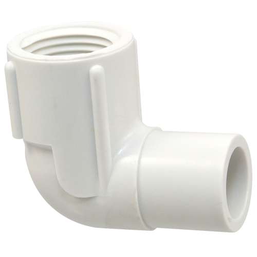 411-007 3/4 SPXF 90 ST ELL PUR PVC 40, 90 Degrees  Street Elbow Spg x FIPT - PVC Schedule 40, 4607-2-3
