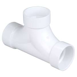 4811C 3 HXHXH 2 WAY CLEANOUT TEE PVC, Cleanout Tee H x H x H - PVC DWV, 4811-C  - Box of 10