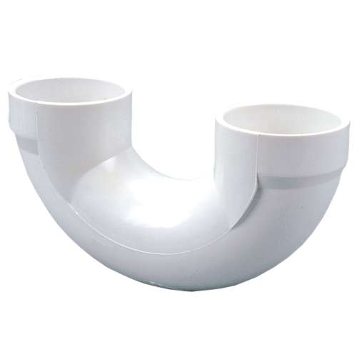 4879 1 1/2 HXH RETURN BEND PVC, Return Bend Hub x Hub - PVC DWV, 4879