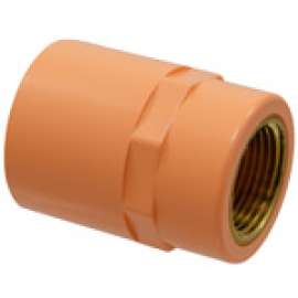5003-S-BI F 1X1/2 SH AD SXFNPT FP-CPVC, Sprinkler Head Adapter - BlazeMaster CPVC, Female, Threaded Insert S x FNPT, 5003-S-BI