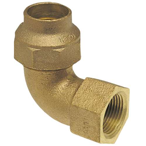 5073 1 FLRXF 90 FLARED ELB CAST, Flared 90 Degrees  Elbow FL x F - Cast, 507-3