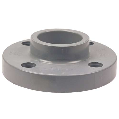 5151-H3 2 THD HD FLG CPVC, Thread Flange - Corzan CPVC Schedule 80, One-Piece Solid Design, 5151-H-3