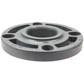 5151W3 3 THD WEBB FLG CPVC, Thread Flange - Corzan CPVC Schedule 80, One-Piece Webbed Design, 5151-W-3
