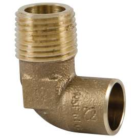 707-4-LF 1-1/4 90 Degrees Elbow C x M - Performance Bronze, 707-4-LF - Box of 10