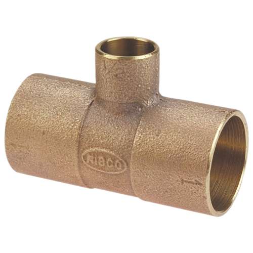 711RR 2X1X1 1/2 CXCXC TEE CAST, Tee C x C x C - Cast, 711