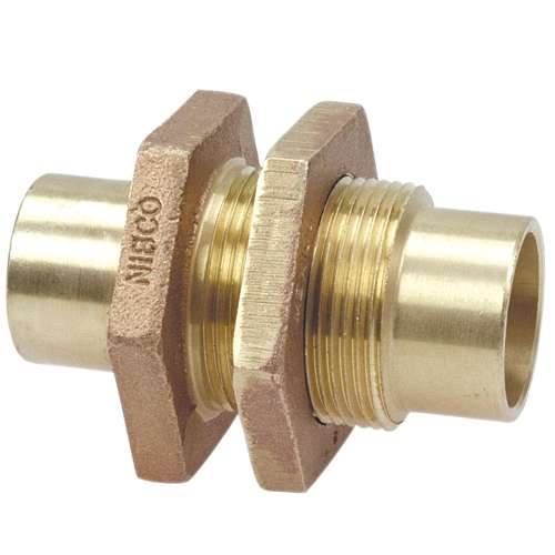 750 3/4 CXC BULKHEAD FTG CAST, Bulkhead Fitting C x C - Cast, 750