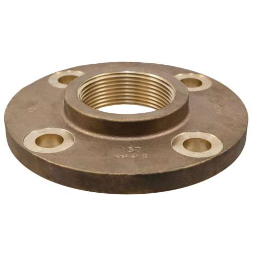775-LF 4 THD CLASS 150 FLANGE CAST, Class 150 Threaded Companion Flange F - Lead-free