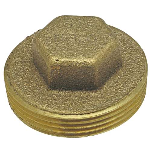 818 1 DWV MALE PLUG CAST, DWV Plug M - Cast, 818
