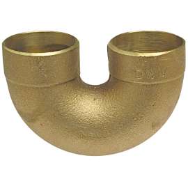 879R 2X1 1/2 CXC DWV RETURN BEND CAST, DWV Return Bend C x C - Cast, 879  - Box of 25