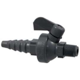 A45CC-V 1/4 MXH CHEMCOCK, Ball Valve - Chemcock PVC Schedule 80, A45CC-V