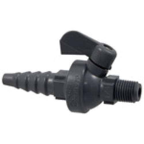 A45CC-V 1/4 MXH CHEMCOCK, Ball Valve - Chemcock PVC Schedule 80, A45CC-V