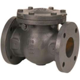 F918B 2 1/2 FLGD CHECK CAST IRON, Check Valve - Cast Iron, Swing, Flanged, F-918-B