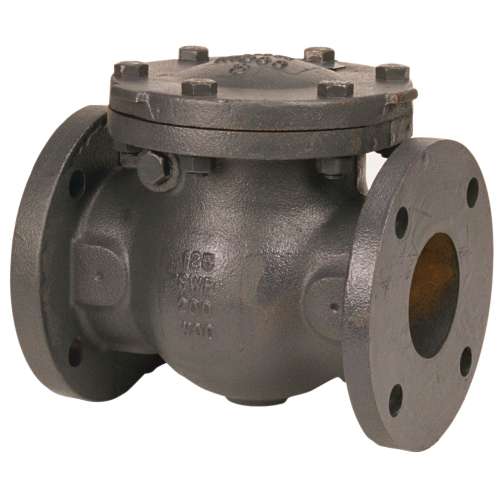 F918B 3 FLGD CHECK CAST IRON, Check Valve - Cast Iron, Swing, Flanged, F-918-B