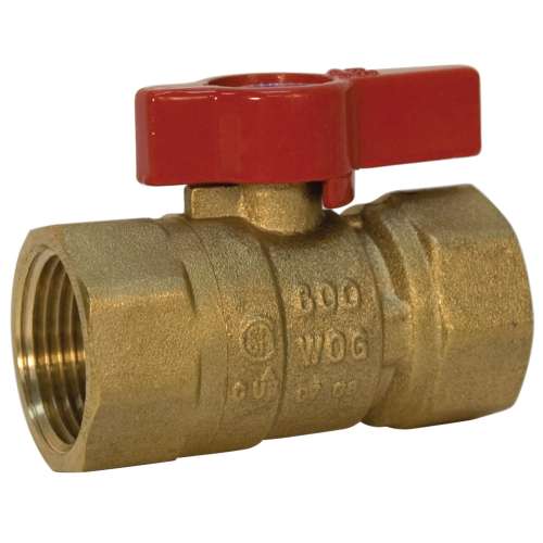 GB1A 1 GAS BV W/LEVER HANDLE, Gas Ball Valve - Female x Female, Lever Handle, GB1A