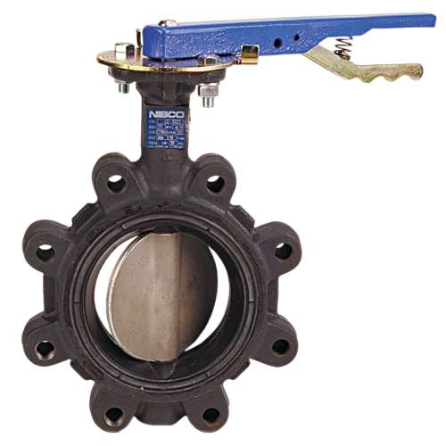LD30223 4 LUG BFV L/LK HNDL DUCT IRON, Butterfly Valve - Ductile Iron, Lug Type, Stainless Steel Disc, LD-3022