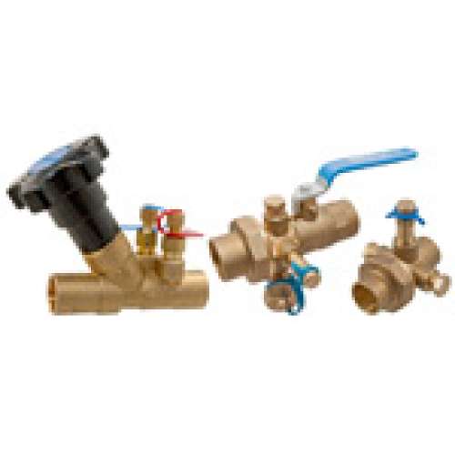 NCC1S 11/4 COIL CONNECT KIT SOLDER, FLO-BOSS Coil-Connect Kit - Solder, Manual Balancing, Isolation Valve, NCC1S