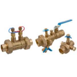 NCC4S 1 1/2 COIL CONNECT KIT SOLDER, FLO-BOSS Coil-Connect Kit - Solder, Automatic Balancing, Strainer Valve, NCC4S