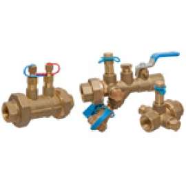 NCC4T 11/4 COIL CONNECT KIT THREAD, FLO-BOSS Coil-Connect Kit - Threaded, Automatic Balancing, Strainer Valve, NCC4T