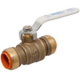 PFP200A-LF 3/4 PUSH BALL VALVE, Ball Valve - Push x Push, Lead Free