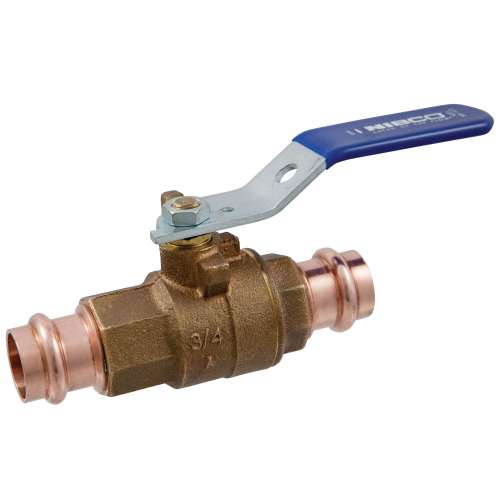PC5857066NS 11/4 PRS BALL VLV PXP 316SS, Ball Valve - Bronze, 250 PSI, Stainless Steel Trim, PC585-70-66
