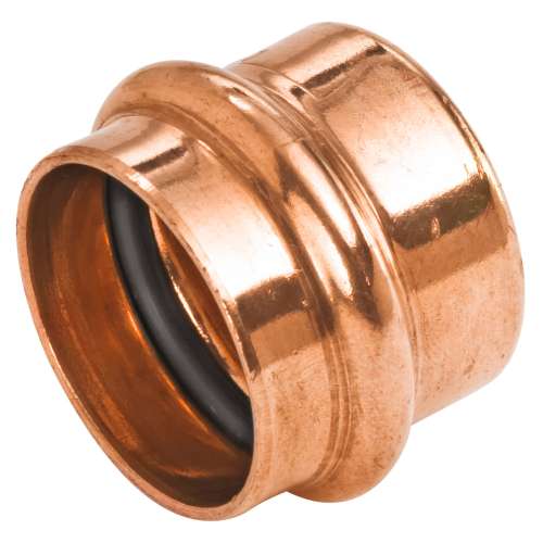PC617 3 PRESS TUBE CAP LD, Cap P - Wrot Copper, PC617