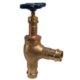 NF4K00C-B2 PF311Y 1 1/2 ANGLE W/PTFE & FEMALE PRS EN, Angle Valve - Bronze, 200 PSI, Integral Seat, PF311-Y