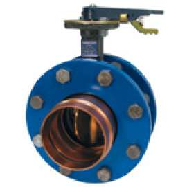 PFD20003 3 PRESS BFV L/LK HNDL, Butterfly Valve - Ductile Iron, Press x Press Female Ends, 200 PSI, PFD2000