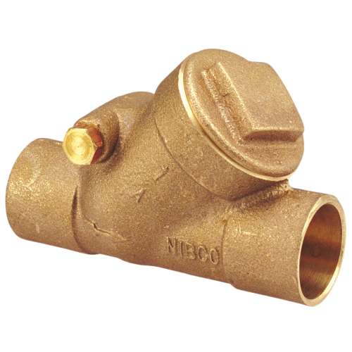 T413V 1/2 THD 125# CHECK FKM DISC, Check Valve - Bronze, Class 125, FKM Seat Disc, T-413-V