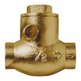 SI3 2 CHECK VALVE BRASS, Check Valve - Brass, Swing, Solder, SI-3