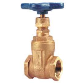 T113 1/4 THD 125# NRS GATE BRZ, Gate Valve - Bronze, Non-rising Stem, Threaded, T-113 - Box of 10