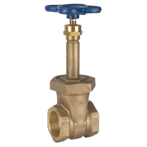 T134 1/4 THD 150# RS GATE BRZ, Gate Valve - Bronze, Rising Stem, Union Bonnet, Threaded, T-134 - Box of 5