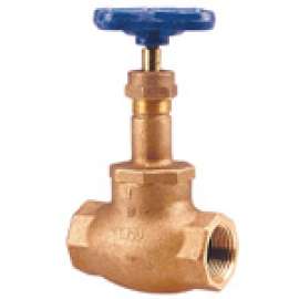 T211B 11/4 THD 125# GLOBE W/BRZ SEAT, Globe Valve - Bronze, Bronze Trim, Threaded Ends, T-211-B - Box of 2