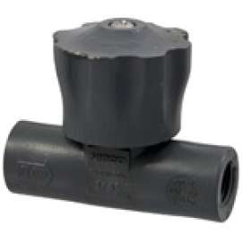 T45CN-V 1/4 THD NEEDLE PVC, Calibrated Needle Valve - Threaded, PVC Schedule 80, FKM, T45CN-V